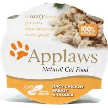 Applaws cat šťavnaté kuře kachna 60 g