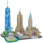 Revell 3D Пъзел Revell - Забележителности в Ню Йорк (00142)