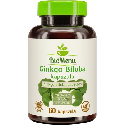 BioMenü Bio Ginkgo Biloba 60 kapsúl