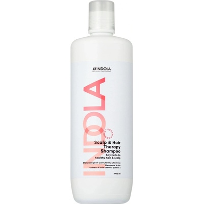 Indola Scalp & Hair Therapy, šampon pro terapii vlasové pokožky a vlasů 1000 ml