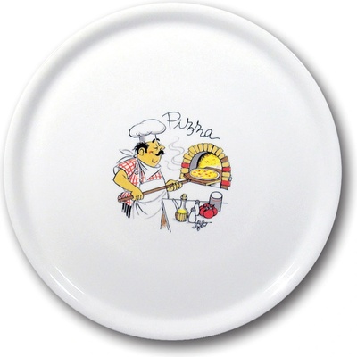 FINE DINE Pizza tanier Tradičný, Biela, ⌀330mm | HENDI, 774892