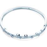 SAVICKI Гривна Bangle, бяло злато 585, бял диамант 0.76К
