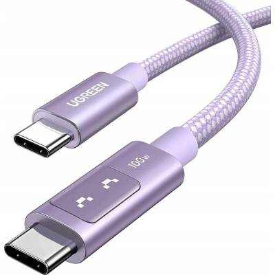 Ugreen 65216 USB-C/USB-C 100W 2m fialový