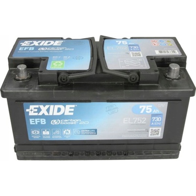 Exide Start-Stop EFB 12V 75Ah 730A EL752