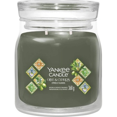 YANKEE CANDLE Olive & Cypress 368 g