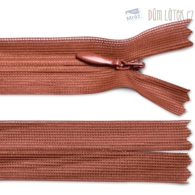 Zips skrytý nedeliteľný, dĺžka 50 cm