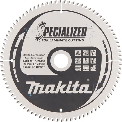 Makita B-29480 pílový kotúč na laminát 84-zubový s ø250x30mm