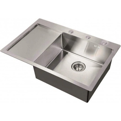 Inter Ceramic Кухненска мивка алпака ick 7951c - Сатенено покритие (ick 7951c)