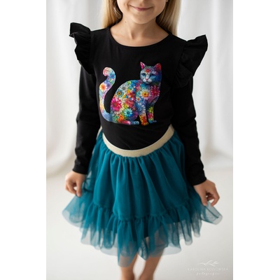 Lily Grey Tutu sukně petrolejová – Zboží Dáma Lily Grey Tutu sukně petrolejová – Zboží Dáma