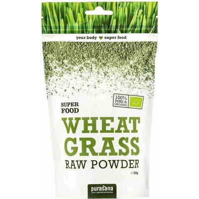 Purasana Wheat Grass Raw Powder BIO 200 g