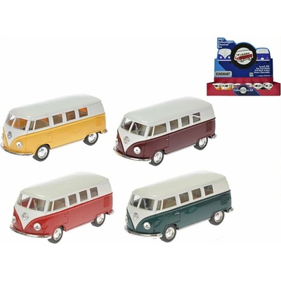 Kinsmart 1962 VW Classical Bus vínový 1:32