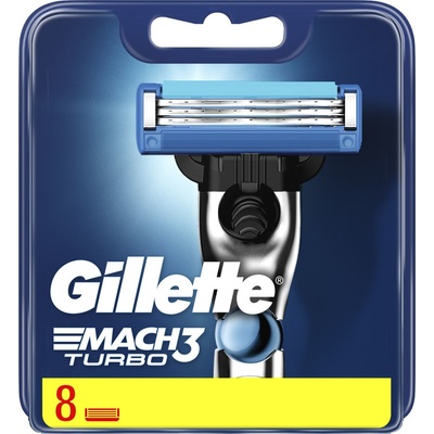 Gillette Mach3 Turbo 8 ks – Zboží Mobilmania