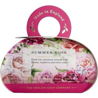 English Soap Company tuhé mydlo summer rose 260 g