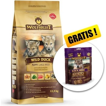 Wolfsblut Wild Duck Puppy Large Breed 12,5 kg