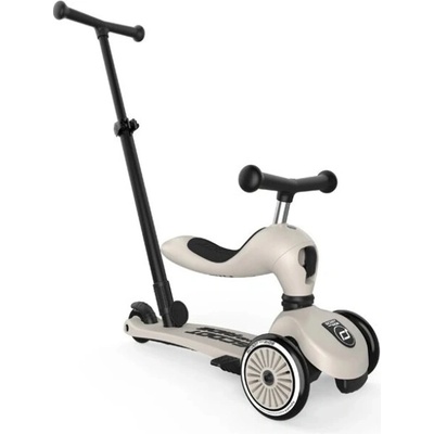 Scoot & Ride Highwaykick 1 Push and Go šedá