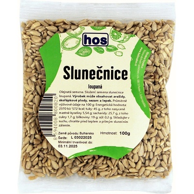 HOS Slnečnica lúpaná 100 g