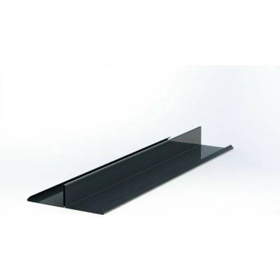 Rozdělovací lišta r.š.250mm pozink Lakovaný RAL 7016 antracit s folií dl.2m