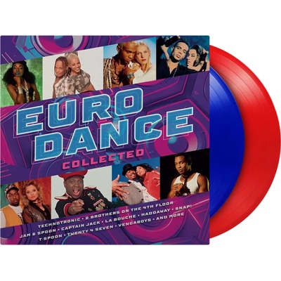 Various: Eurodance Collected (Coloured Transparent Vinyl, Re-Issue) 2 Vinyl LP