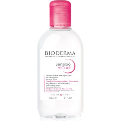 BIODERMA Sensibio H2O AR мицеларна вода за чувствителна кожа със склонност към почервеняване 250ml