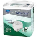 Prípravky na inkontinenciu Molicare Premium Mobile zelené 5 kvapiek M 14 ks