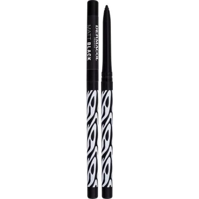 Dermacol Black Sensation Matte Black очна линия с матиращ ефект 0.35 гр нюанс Black