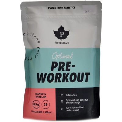 Puhdistamo Pre-Workout Caffeine Free 350 g