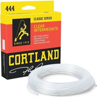 Cortland Muškaárská Šnúra 444 Classic Intermediate Freshwater Saltwater Clear 90ft WF6I