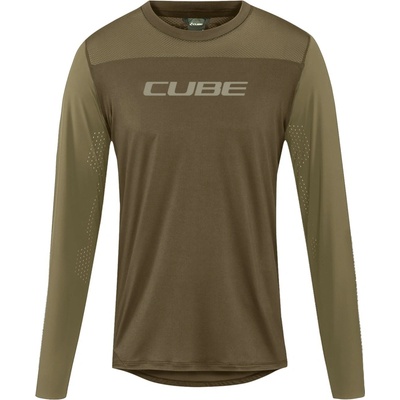 Cube MTB Round Neck Jersey PRO TM L/S