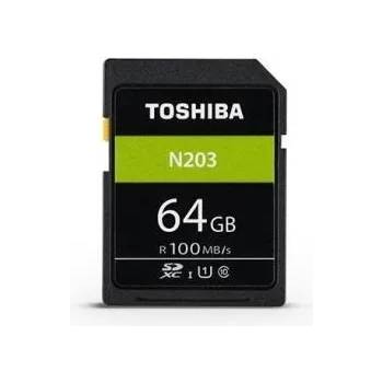 Toshiba SDHC N203 64GB C10/U1 THN-N203N0640E4