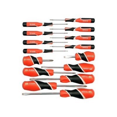 YATO Sada šroubováků 15 ks magnetické S2 YT-25981