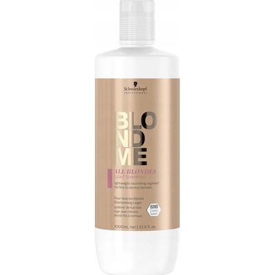 Schwarzkopf BlondME All Blondes Light Shampoo 1000 ml