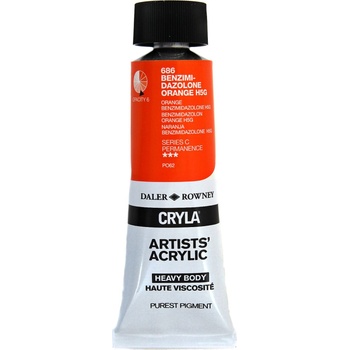 Daler-Rowney Cryla Artists’ АКРИЛНА боя Benzimidazol Orange 75 ml 1 бр (125075686)