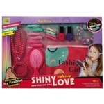 Swede Beauty set with a cosmetic bag and numerous accessories