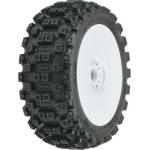 Pro-Line колело 3.3", гуми Badlands MX M2 Buggy, джанта H17 бял (2)