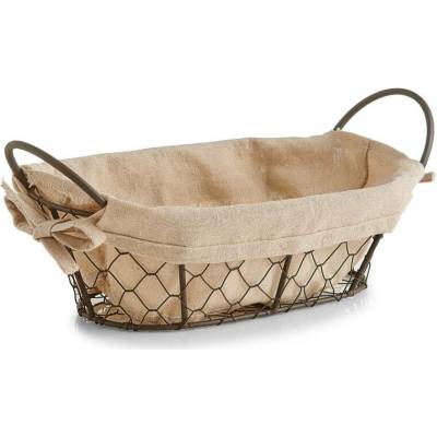 Košík na chléb, pečivo, ovoce COUNTRY STYLE, 26x17x9 cm, ZELLER