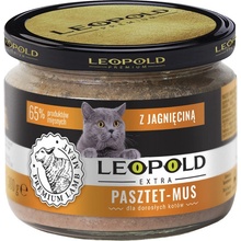 Leopold Pate Mousse s jahňacím mäsom pre mačky 300 g