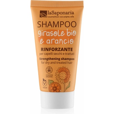 laSaponaria Šampon se slunečnicí a sladkým pomerančem BIO 30 ml