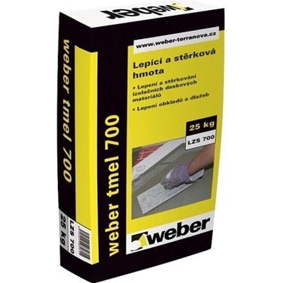 WEBER webertmel 700 - lepicí a stěrkový tmel 25kg