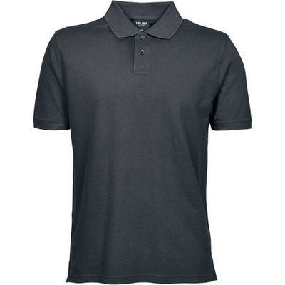 Tee Jays Heavy polokošile s pevnou texturou tmavá TJ1400N šedá