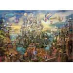 Educa - Puzzle Dream Town - 2 000 piese