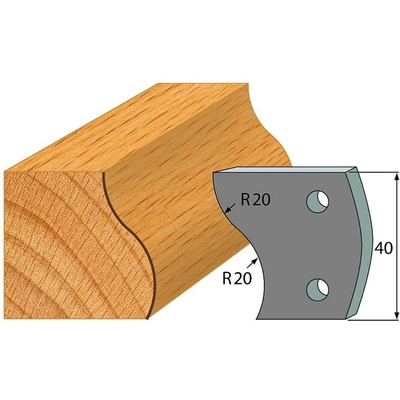 IGM Professional IGM Profil 009 - pár obmedzovačov 40x4mm SP F027-009