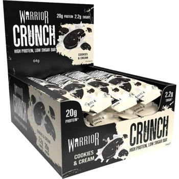 Warrior Crunch Bar | Low Sugar [12 x 64 грама] Бисквити с крем