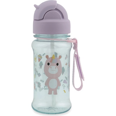 Skip Hop lahev s brčkem besties squad jednorožec 355 ml