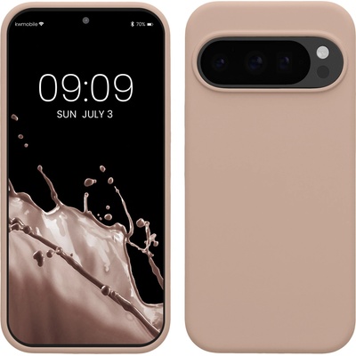 kwmobile silikonový kryt pro Google Pixel 10 / Pixel 10 Pro krémová Coconut Swirl