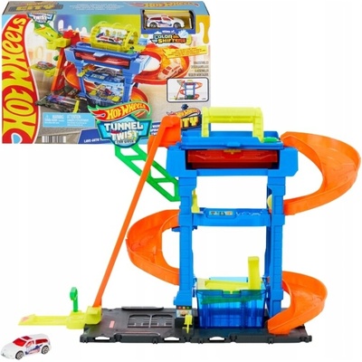 Mattel Hot Wheels City automyčka měnící barvu HNT80