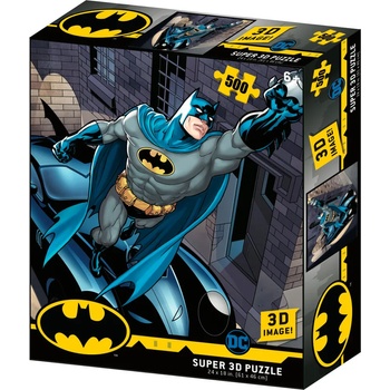 BATMAN Пъзел Batman - 3D ефект, 500 части (670889325206)