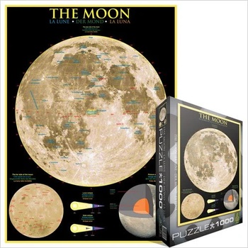 Image 1 of EUROGRAPHICS - Puzzle Moon - 1 000 piese