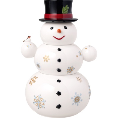 Villeroy & Boch Купички за закуски Christmas Toy's Memory снежен човек 31 см 4 части (14-8602-4501)