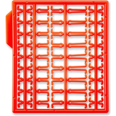 Anaconda zarážky Hair Extented Bait Stops červená 126ks