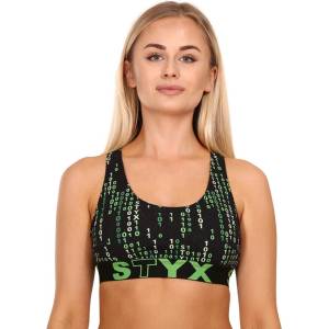 Styx Дамски спортен бюстгалтер Styx sport art код Styx | Cheren Zelen Mnogotsveten | ЖЕНИ | L